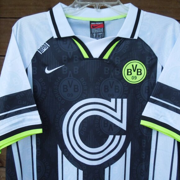Borussia Dortmund jersey, 1996 retro, Large - Picture 3 of 8